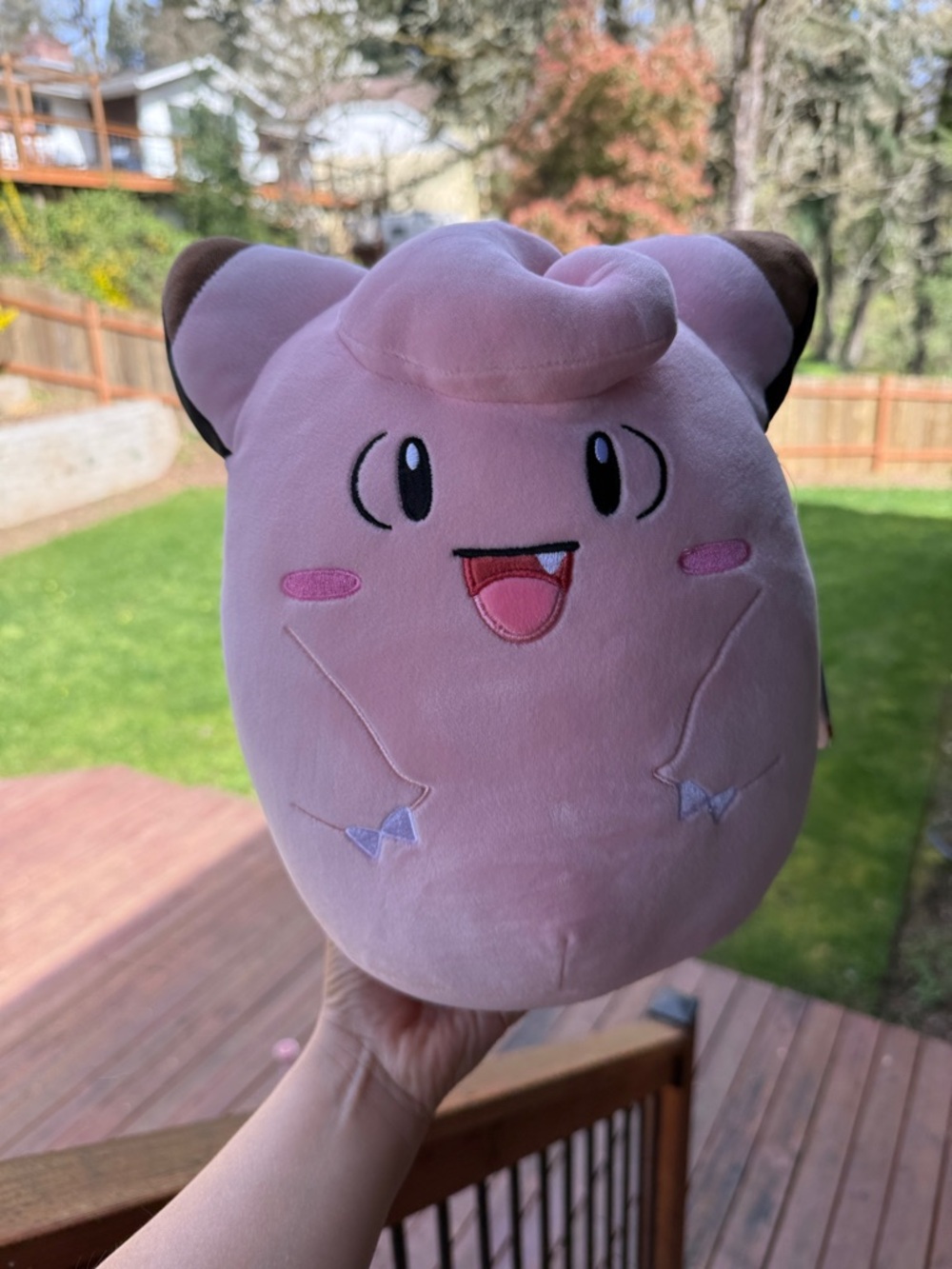 Pokemon Clefairy Squishmallow NWT